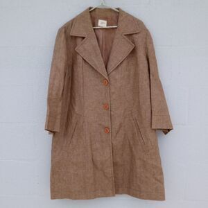 J. Jill Women's sz. Large Linen Overcoat